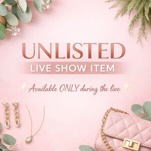 Live - Unlisted item -